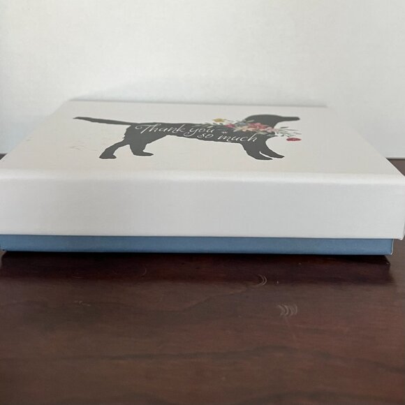 Black Lab "Thank You" Card Stationary Set (BRAND NEW IN DECORATIVE BOX!!) - Picture 5 of 6